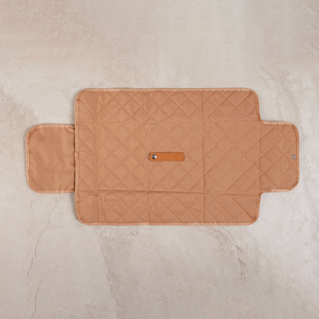 Tan Quilted Change Mat