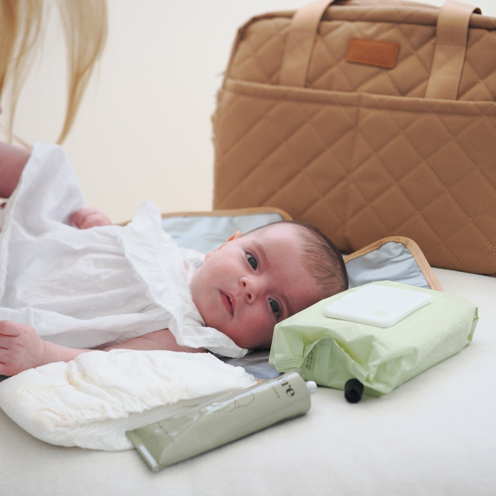 Ultimate Nappy Bag Bundle - Tan