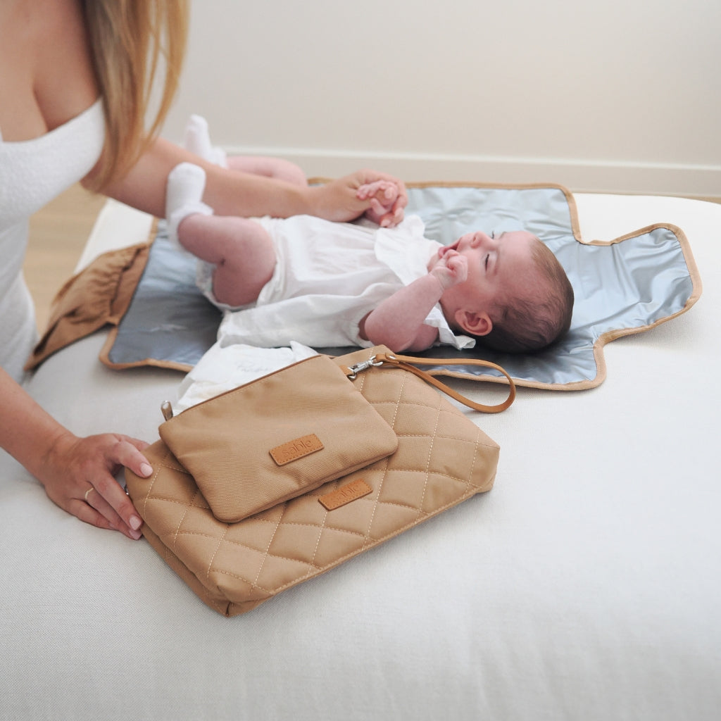 Ultimate Nappy Bag Bundle - Tan